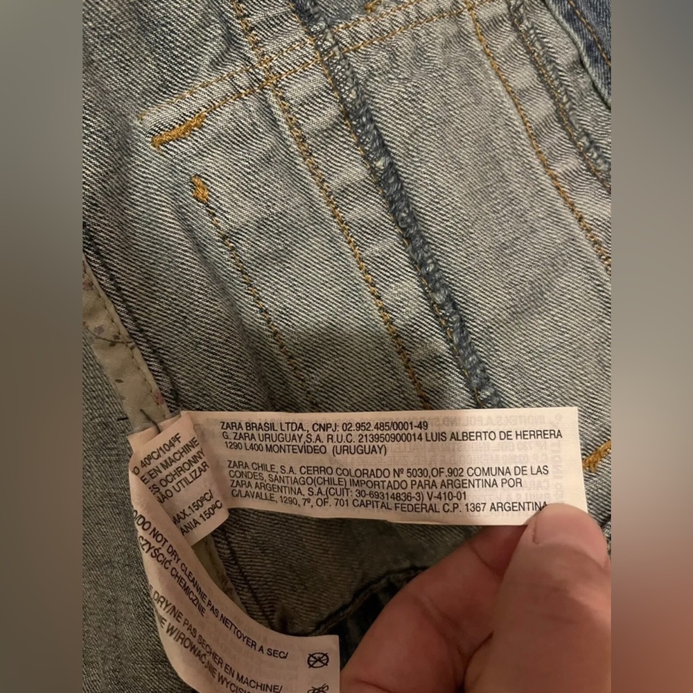 LA Girls Women’s Denim Jeans Blue Jacket Size 15 - Picture 12 of 12